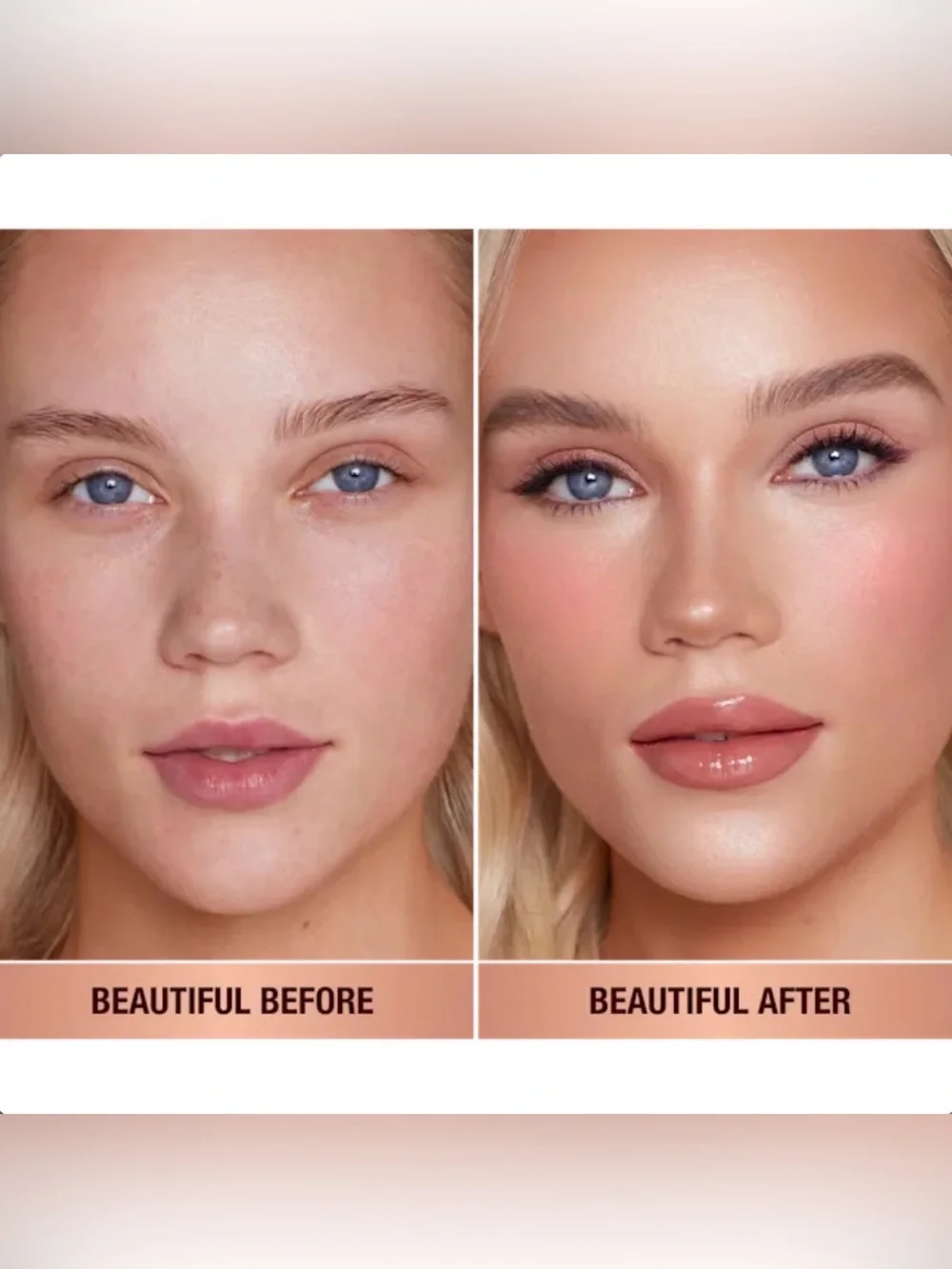 🌸 Charlotte Tilbury MATTE BEAUTY BLUSH WAND PILLOW TALK